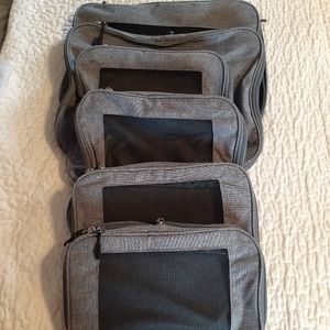 Compression packing cubes